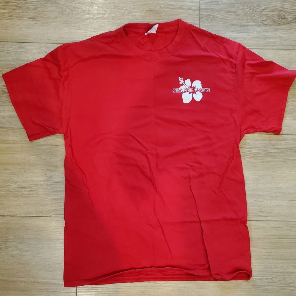 Red Trader Joe's T Shirt